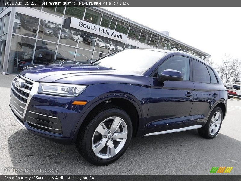 Navarra Blue Metallic / Black 2018 Audi Q5 2.0 TFSI Premium quattro
