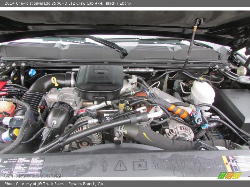 Black / Ebony 2014 Chevrolet Silverado 3500HD LTZ Crew Cab 4x4