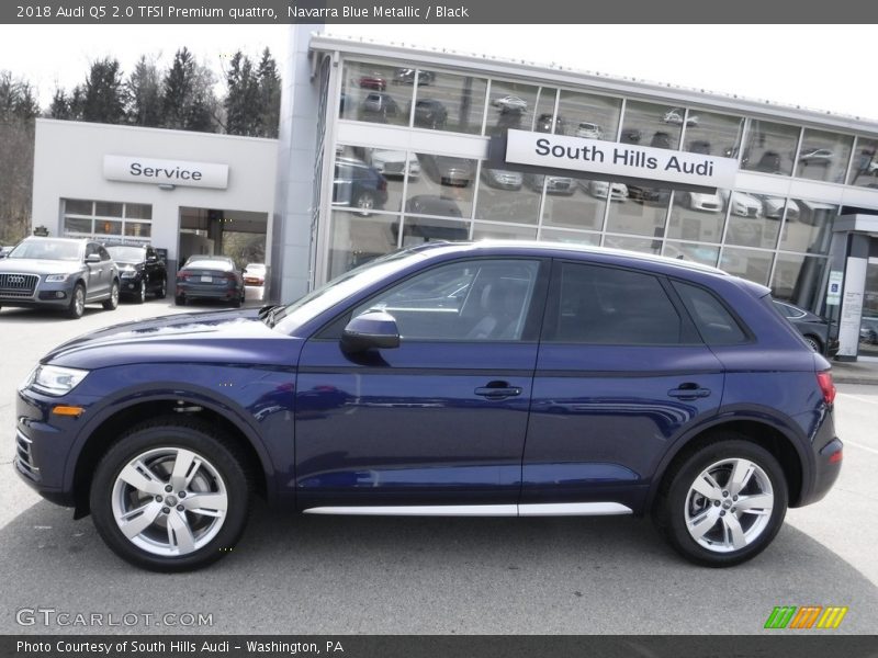 Navarra Blue Metallic / Black 2018 Audi Q5 2.0 TFSI Premium quattro