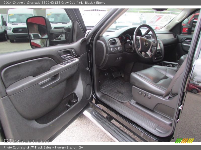Black / Ebony 2014 Chevrolet Silverado 3500HD LTZ Crew Cab 4x4