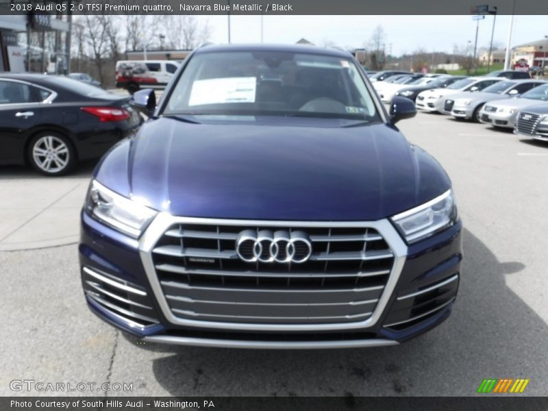 Navarra Blue Metallic / Black 2018 Audi Q5 2.0 TFSI Premium quattro