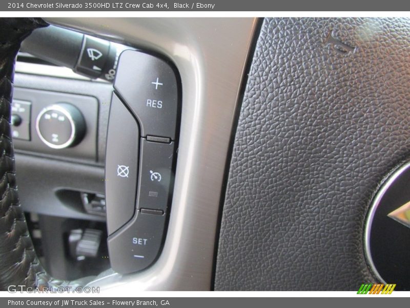 Black / Ebony 2014 Chevrolet Silverado 3500HD LTZ Crew Cab 4x4