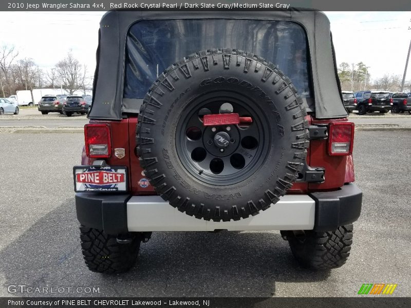 Red Rock Crystal Pearl / Dark Slate Gray/Medium Slate Gray 2010 Jeep Wrangler Sahara 4x4