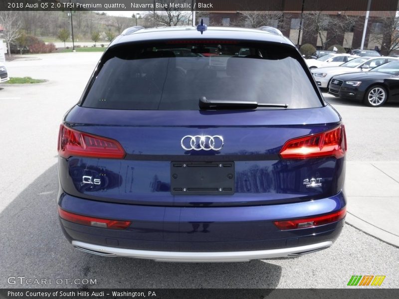 Navarra Blue Metallic / Black 2018 Audi Q5 2.0 TFSI Premium quattro