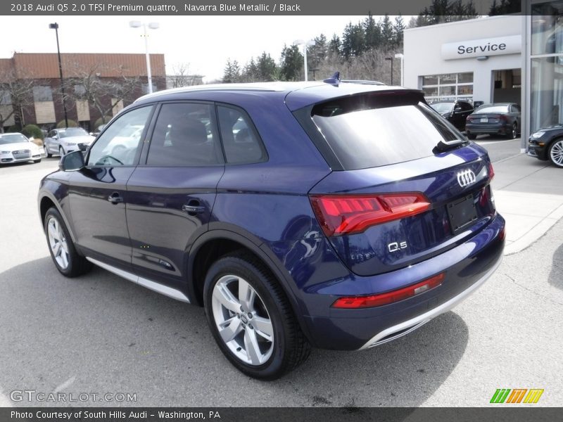 Navarra Blue Metallic / Black 2018 Audi Q5 2.0 TFSI Premium quattro