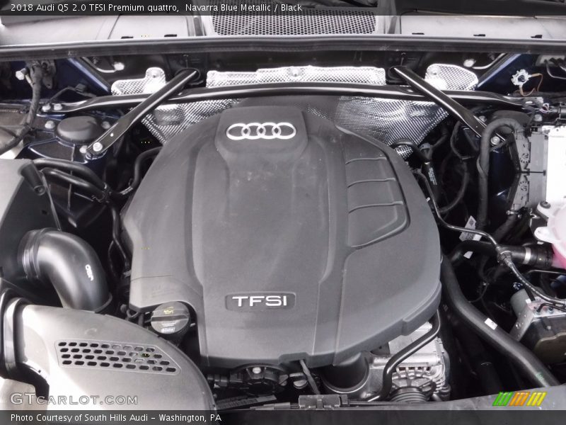  2018 Q5 2.0 TFSI Premium quattro Engine - 2.0 Liter Turbocharged TFSI DOHC 16-Valve VVT 4 Cylinder
