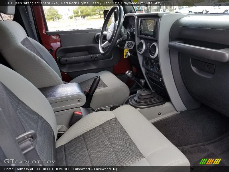 Red Rock Crystal Pearl / Dark Slate Gray/Medium Slate Gray 2010 Jeep Wrangler Sahara 4x4