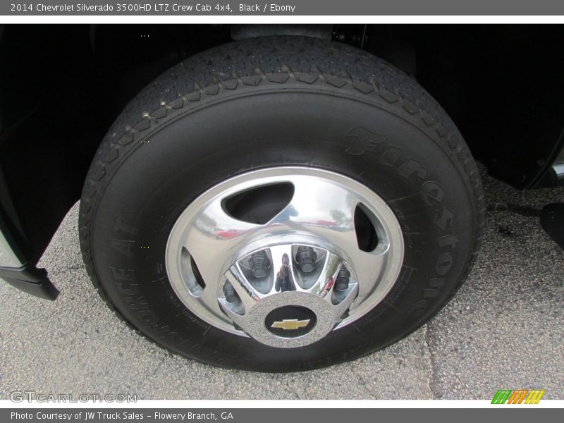 Black / Ebony 2014 Chevrolet Silverado 3500HD LTZ Crew Cab 4x4