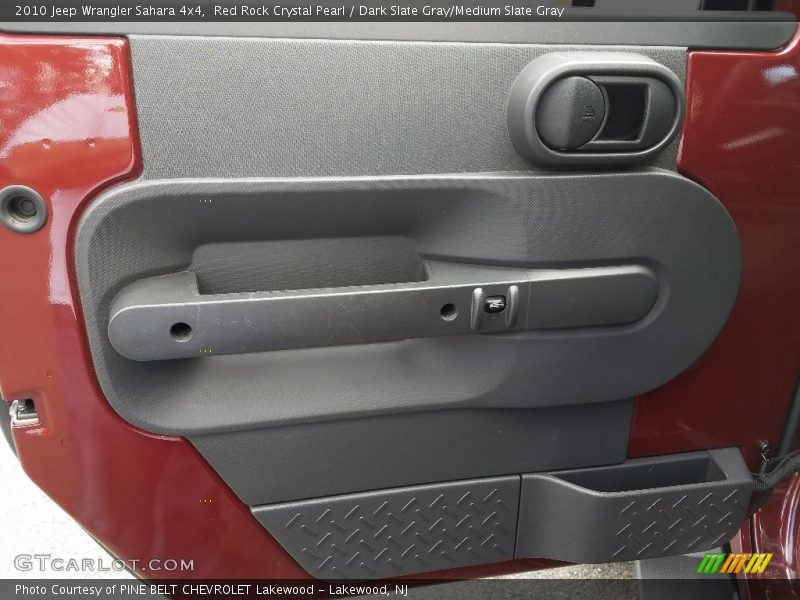 Red Rock Crystal Pearl / Dark Slate Gray/Medium Slate Gray 2010 Jeep Wrangler Sahara 4x4