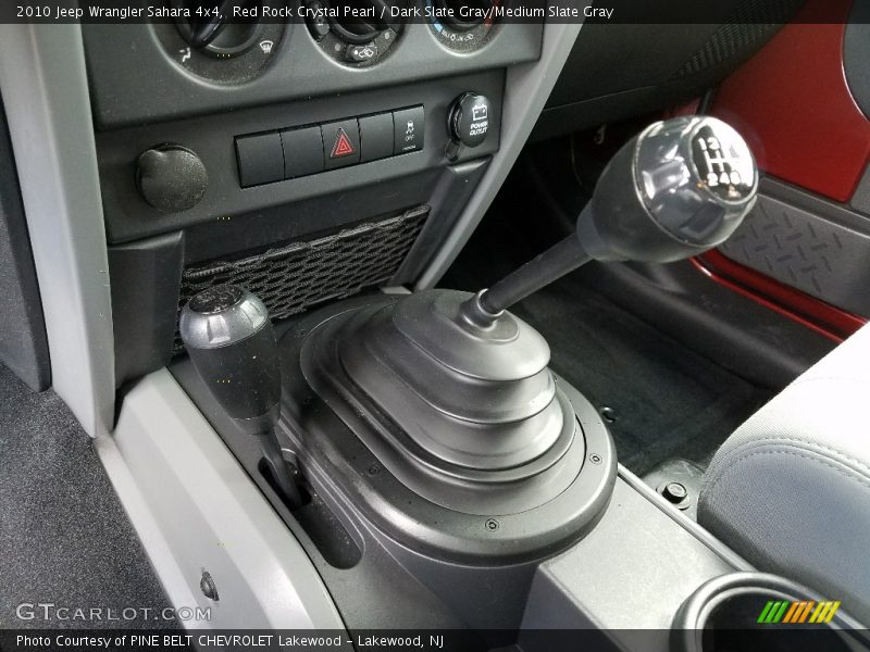 Red Rock Crystal Pearl / Dark Slate Gray/Medium Slate Gray 2010 Jeep Wrangler Sahara 4x4