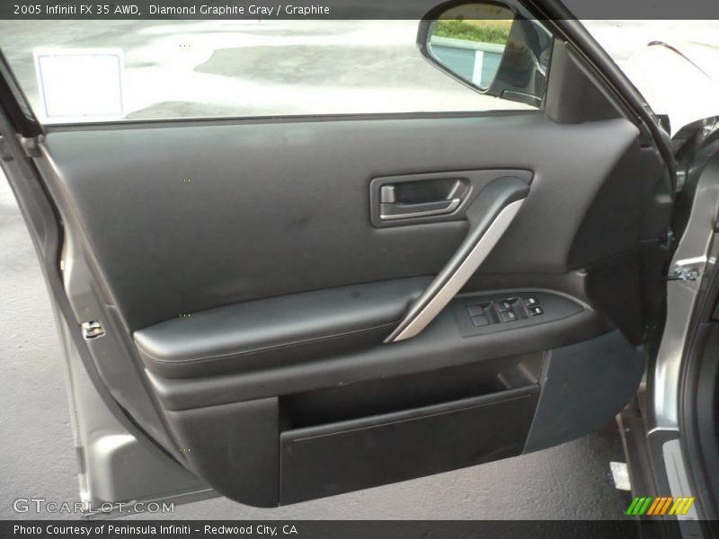 Diamond Graphite Gray / Graphite 2005 Infiniti FX 35 AWD