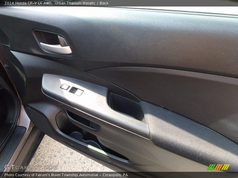 Urban Titanium Metallic / Black 2014 Honda CR-V LX AWD