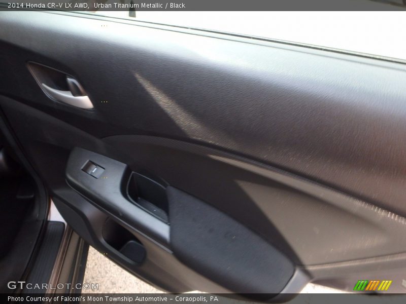 Urban Titanium Metallic / Black 2014 Honda CR-V LX AWD