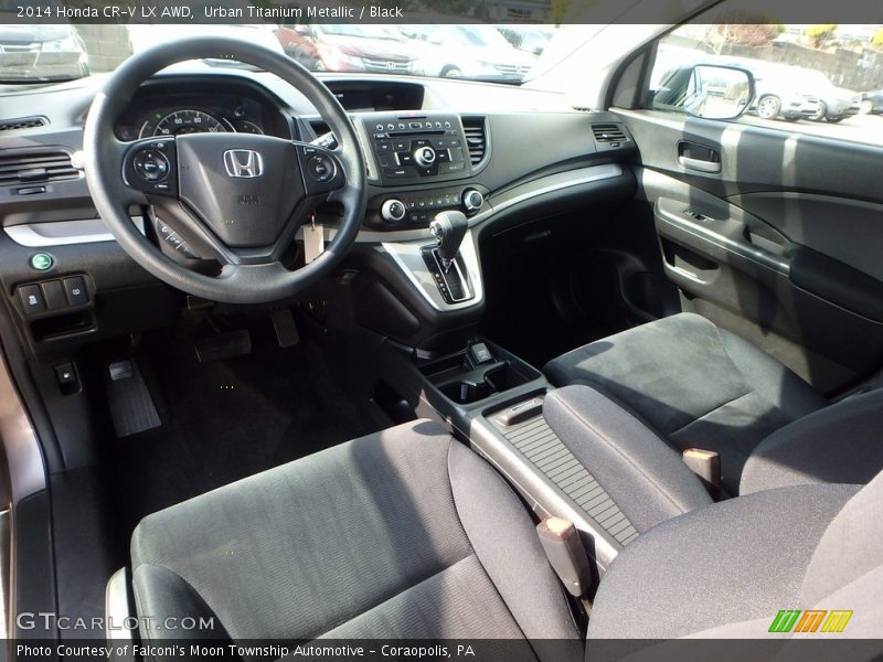 Urban Titanium Metallic / Black 2014 Honda CR-V LX AWD