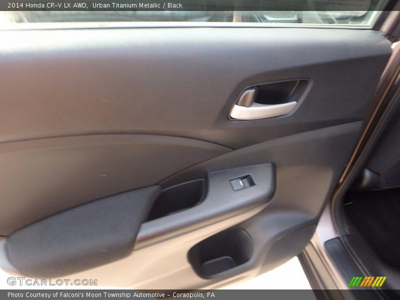 Urban Titanium Metallic / Black 2014 Honda CR-V LX AWD