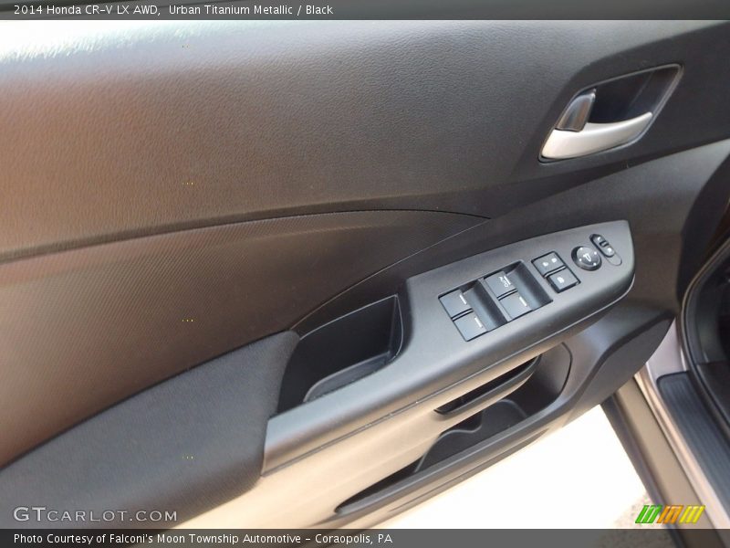 Urban Titanium Metallic / Black 2014 Honda CR-V LX AWD