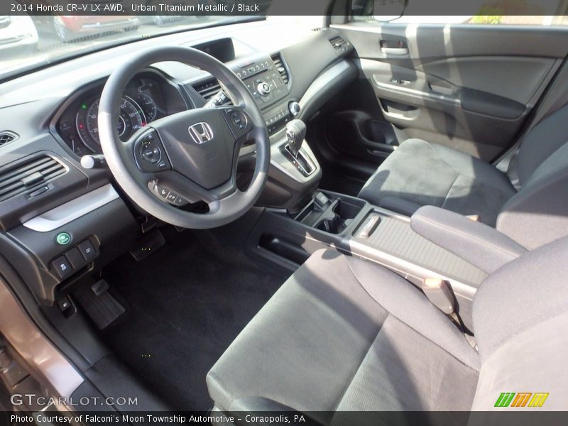 Urban Titanium Metallic / Black 2014 Honda CR-V LX AWD