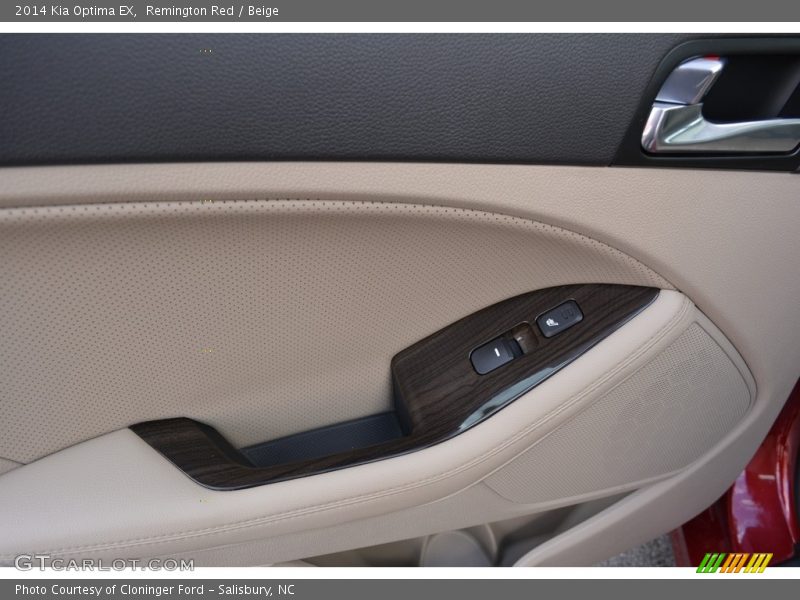 Remington Red / Beige 2014 Kia Optima EX