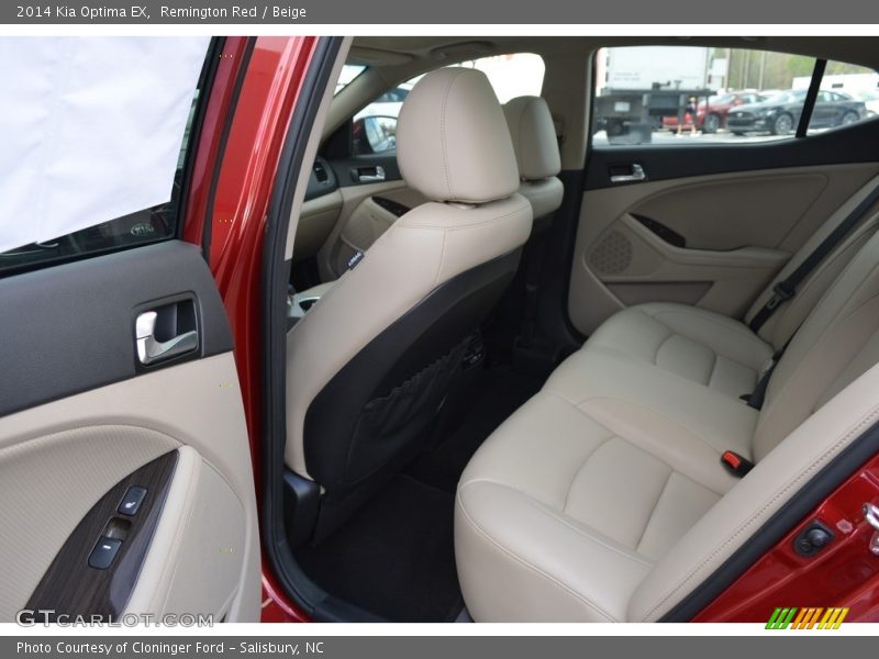 Remington Red / Beige 2014 Kia Optima EX