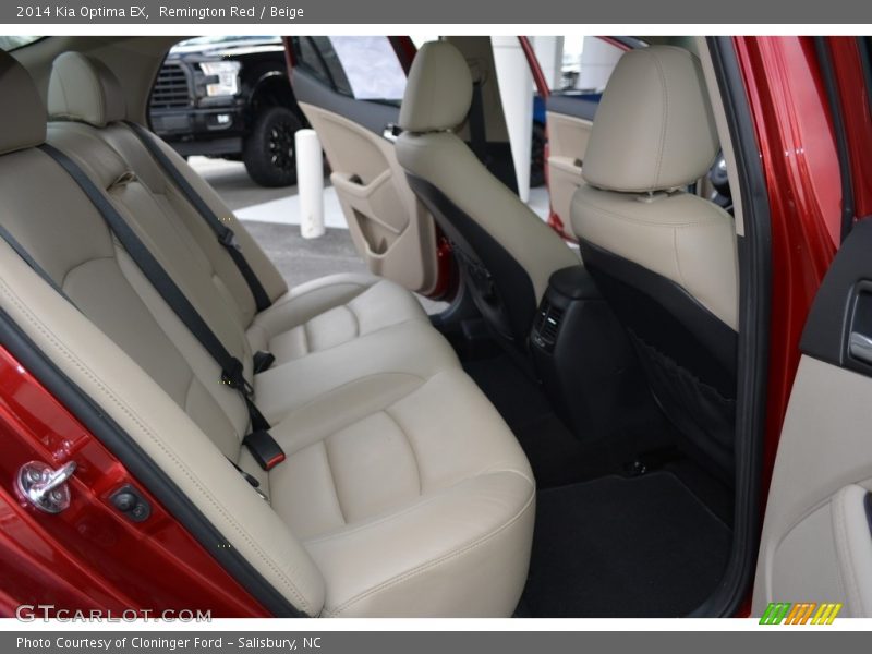 Remington Red / Beige 2014 Kia Optima EX