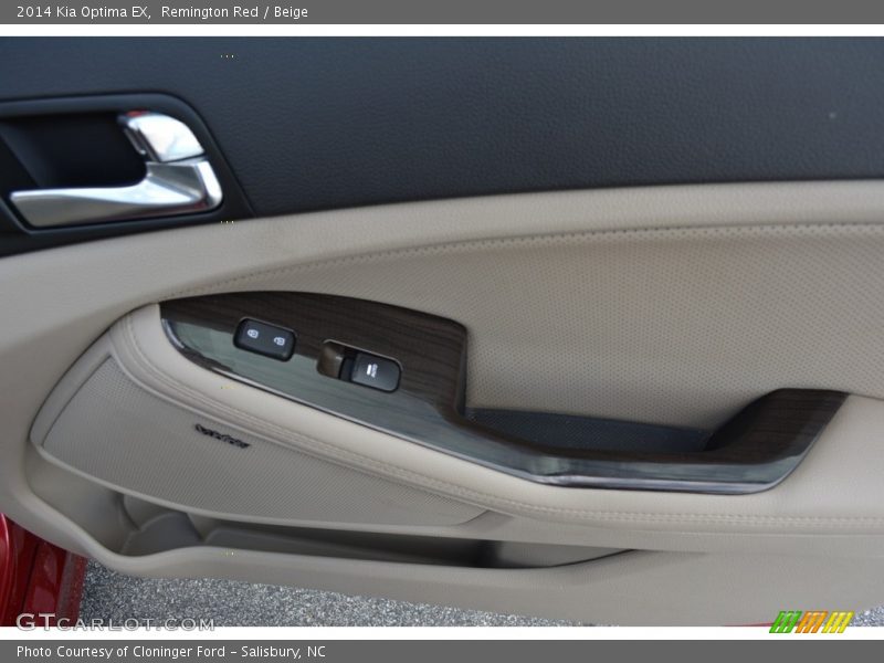 Remington Red / Beige 2014 Kia Optima EX