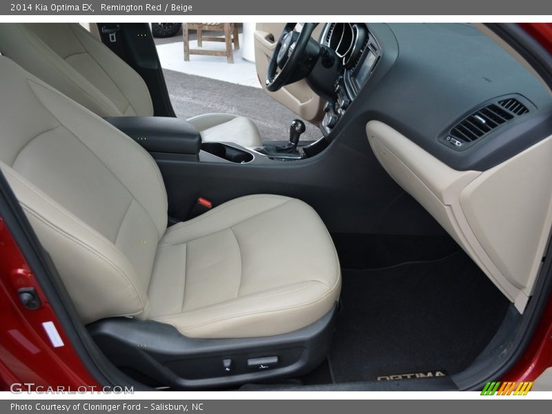 Remington Red / Beige 2014 Kia Optima EX