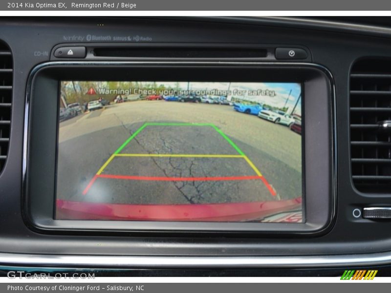 Remington Red / Beige 2014 Kia Optima EX