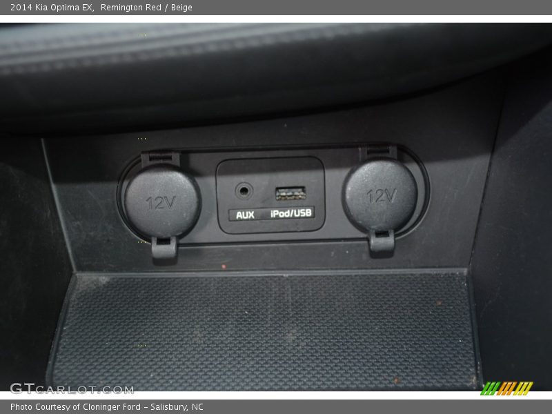 Remington Red / Beige 2014 Kia Optima EX