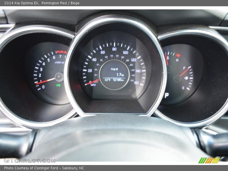Remington Red / Beige 2014 Kia Optima EX