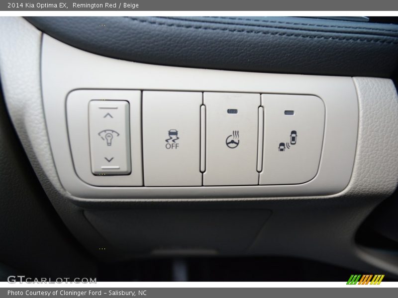Remington Red / Beige 2014 Kia Optima EX