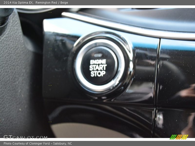 Remington Red / Beige 2014 Kia Optima EX