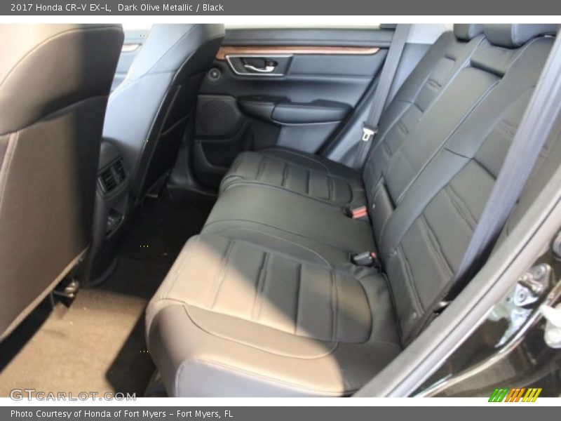 Dark Olive Metallic / Black 2017 Honda CR-V EX-L