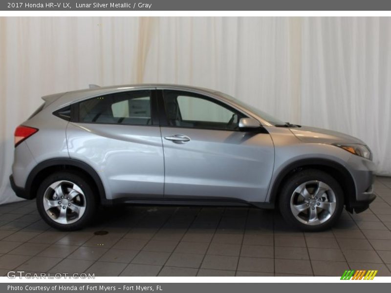 Lunar Silver Metallic / Gray 2017 Honda HR-V LX