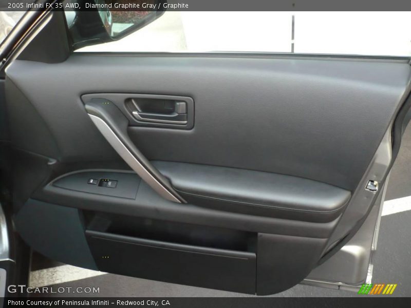 Diamond Graphite Gray / Graphite 2005 Infiniti FX 35 AWD