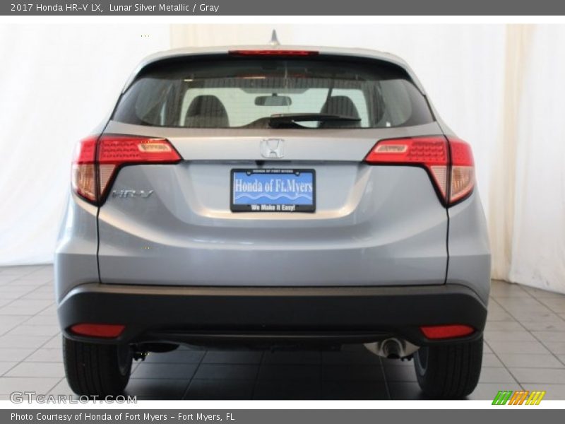 Lunar Silver Metallic / Gray 2017 Honda HR-V LX