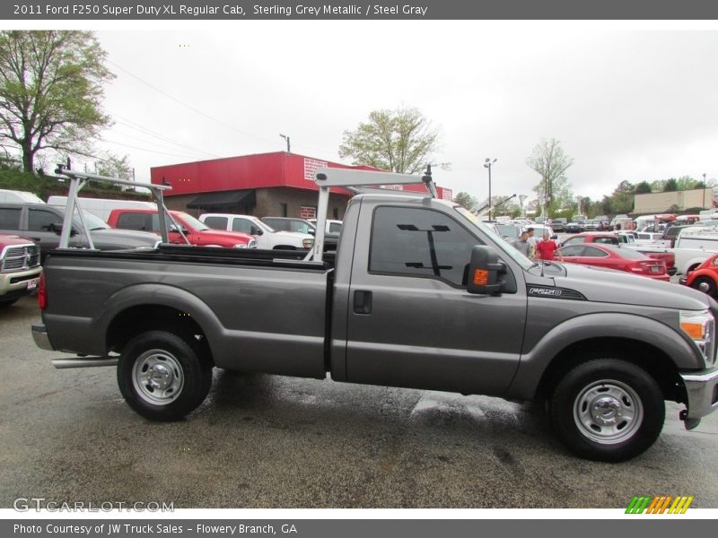 Sterling Grey Metallic / Steel Gray 2011 Ford F250 Super Duty XL Regular Cab