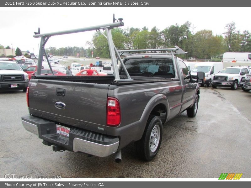 Sterling Grey Metallic / Steel Gray 2011 Ford F250 Super Duty XL Regular Cab
