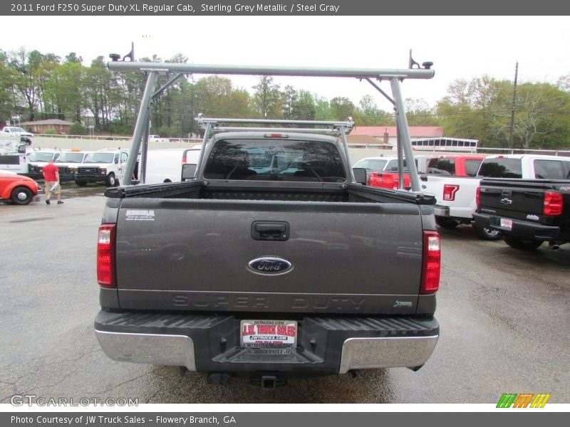 Sterling Grey Metallic / Steel Gray 2011 Ford F250 Super Duty XL Regular Cab
