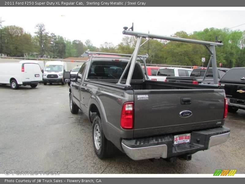 Sterling Grey Metallic / Steel Gray 2011 Ford F250 Super Duty XL Regular Cab