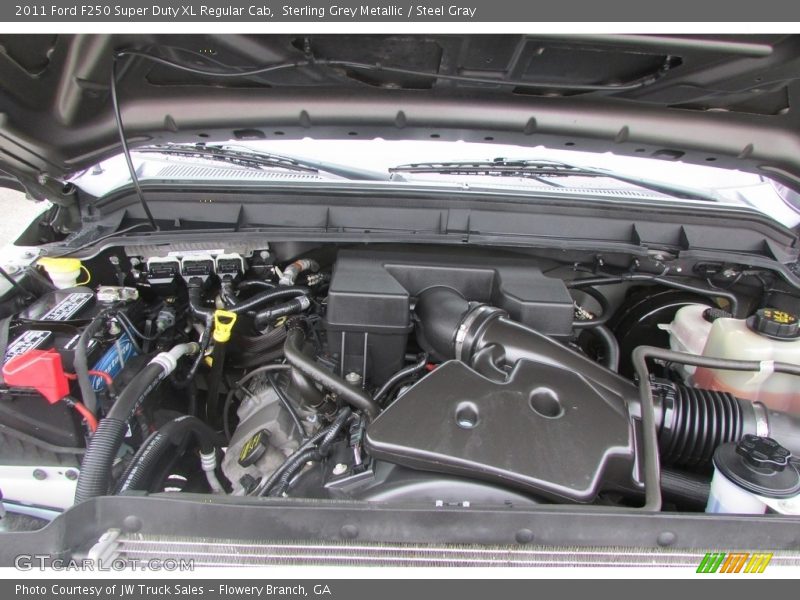 Sterling Grey Metallic / Steel Gray 2011 Ford F250 Super Duty XL Regular Cab