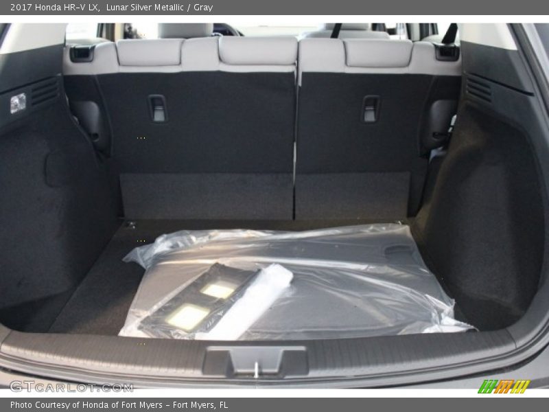 Lunar Silver Metallic / Gray 2017 Honda HR-V LX