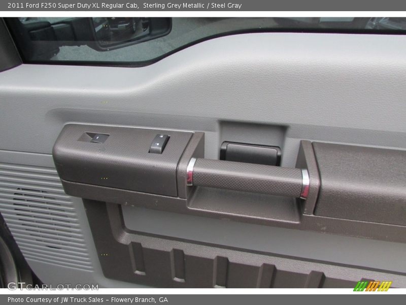 Sterling Grey Metallic / Steel Gray 2011 Ford F250 Super Duty XL Regular Cab