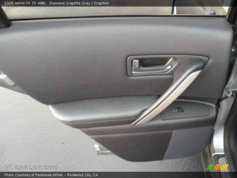 Diamond Graphite Gray / Graphite 2005 Infiniti FX 35 AWD