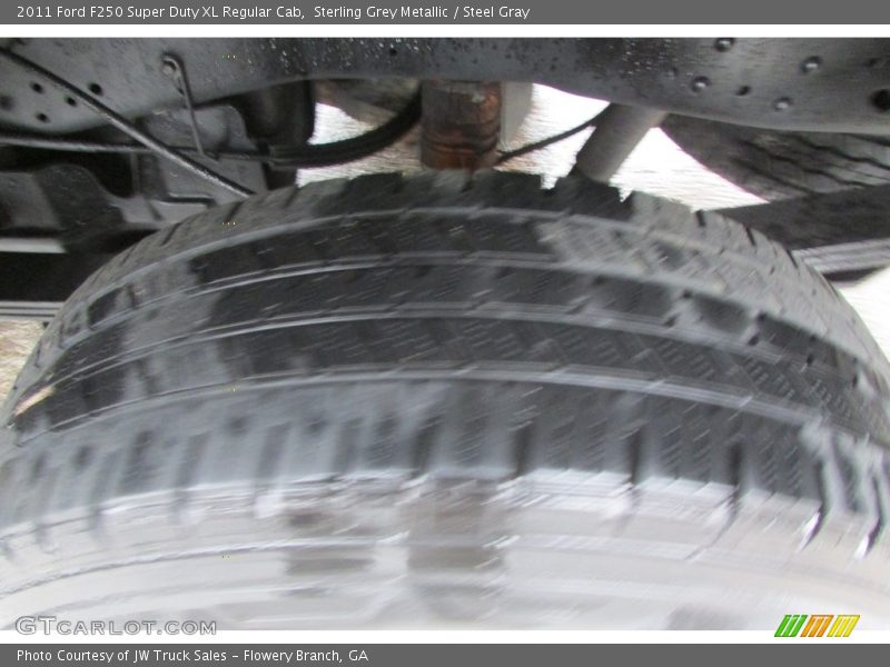 Sterling Grey Metallic / Steel Gray 2011 Ford F250 Super Duty XL Regular Cab