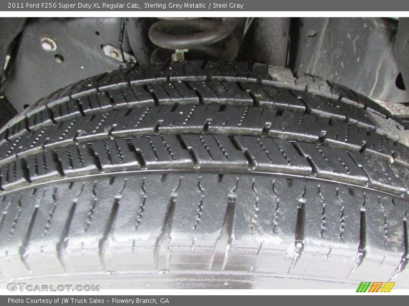 Sterling Grey Metallic / Steel Gray 2011 Ford F250 Super Duty XL Regular Cab
