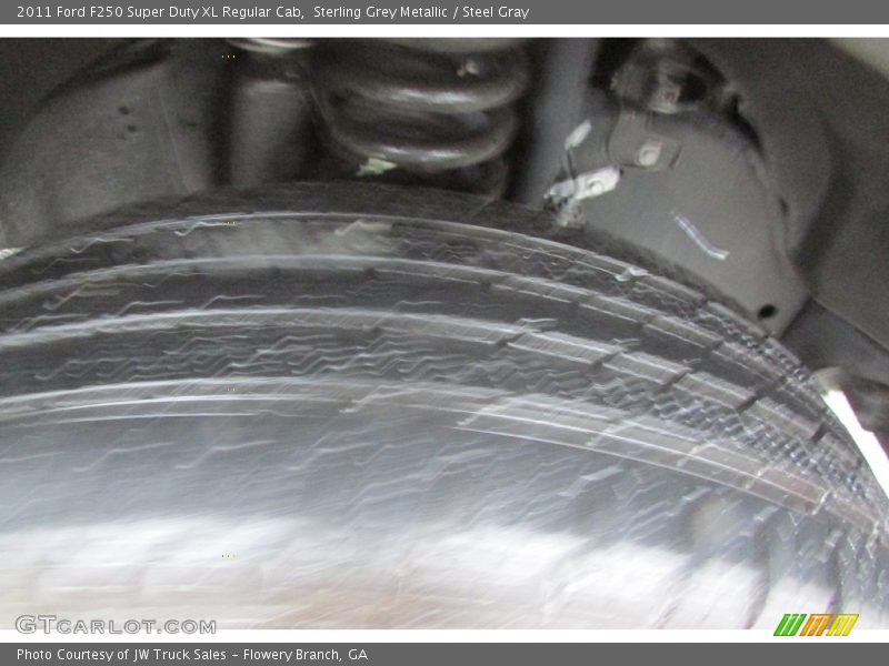 Sterling Grey Metallic / Steel Gray 2011 Ford F250 Super Duty XL Regular Cab