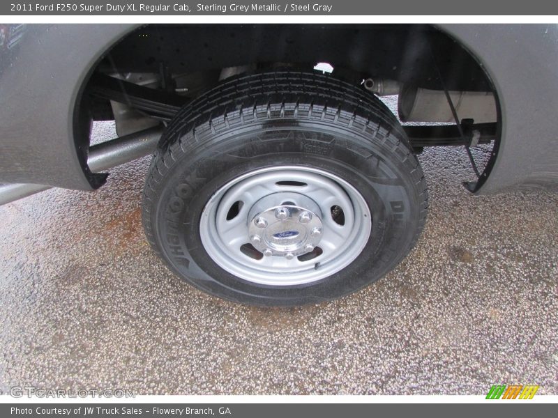 Sterling Grey Metallic / Steel Gray 2011 Ford F250 Super Duty XL Regular Cab