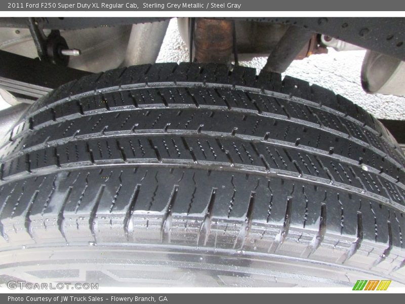 Sterling Grey Metallic / Steel Gray 2011 Ford F250 Super Duty XL Regular Cab