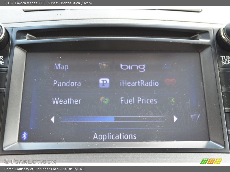 Sunset Bronze Mica / Ivory 2014 Toyota Venza XLE