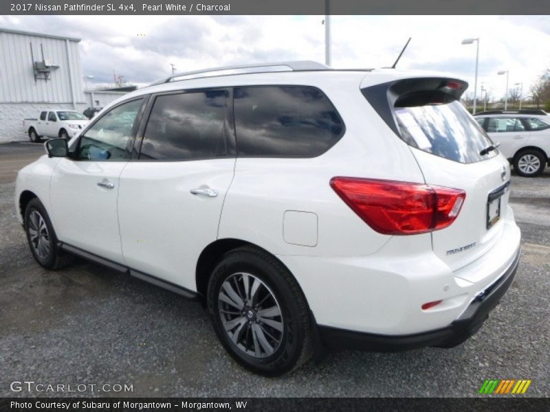 Pearl White / Charcoal 2017 Nissan Pathfinder SL 4x4